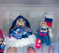 Выставка учащихся 3 школы «Символ России - русская матрёшка»